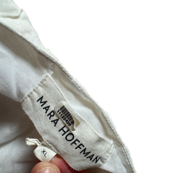 Mara Hoffman White and Light Blue Tank Top - Picture 3 of 6